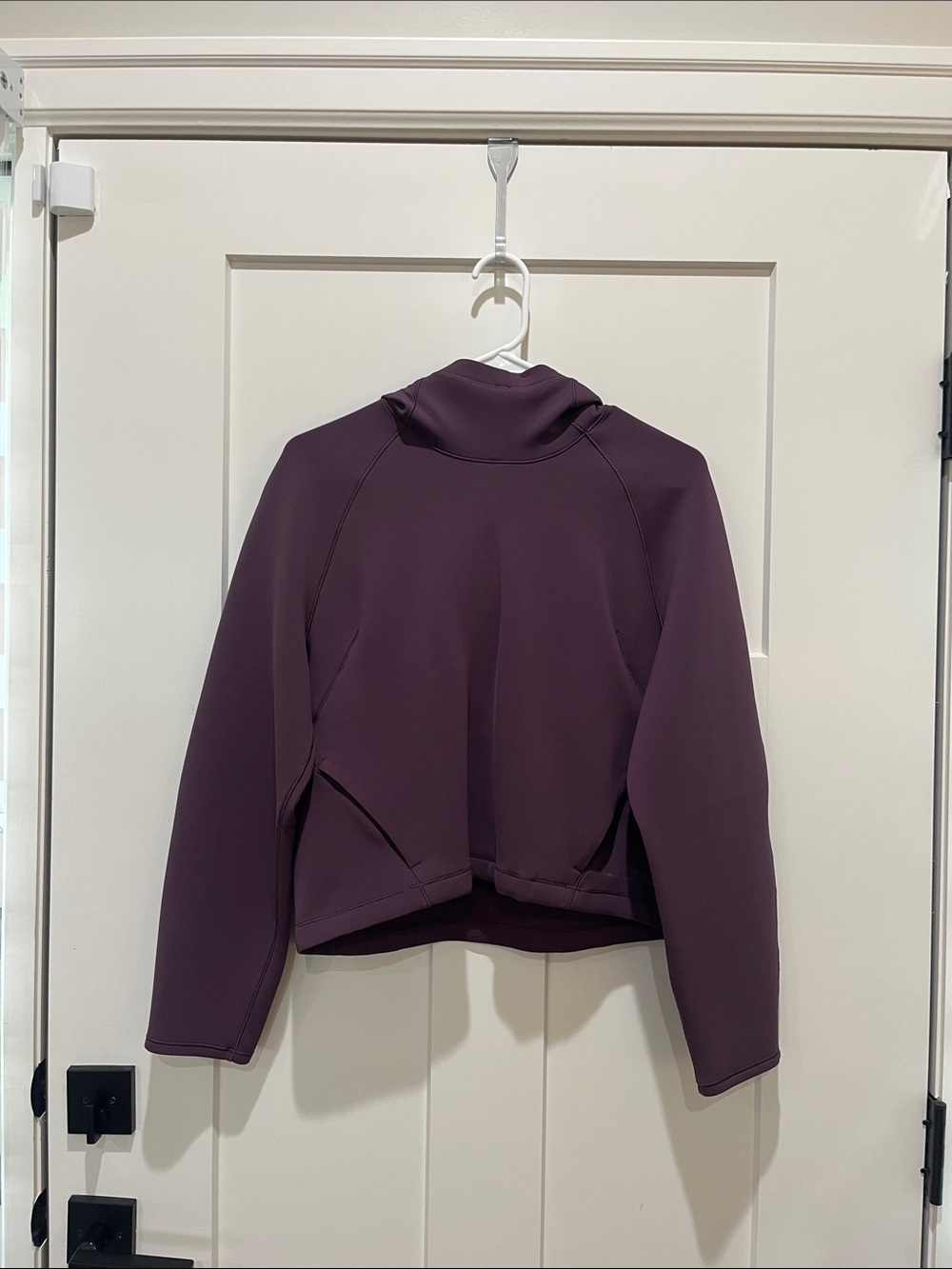 Lululemon Cropped Plum Pullover Top